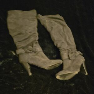 Diba Black Heeled Boots Sleek Stiletto Style